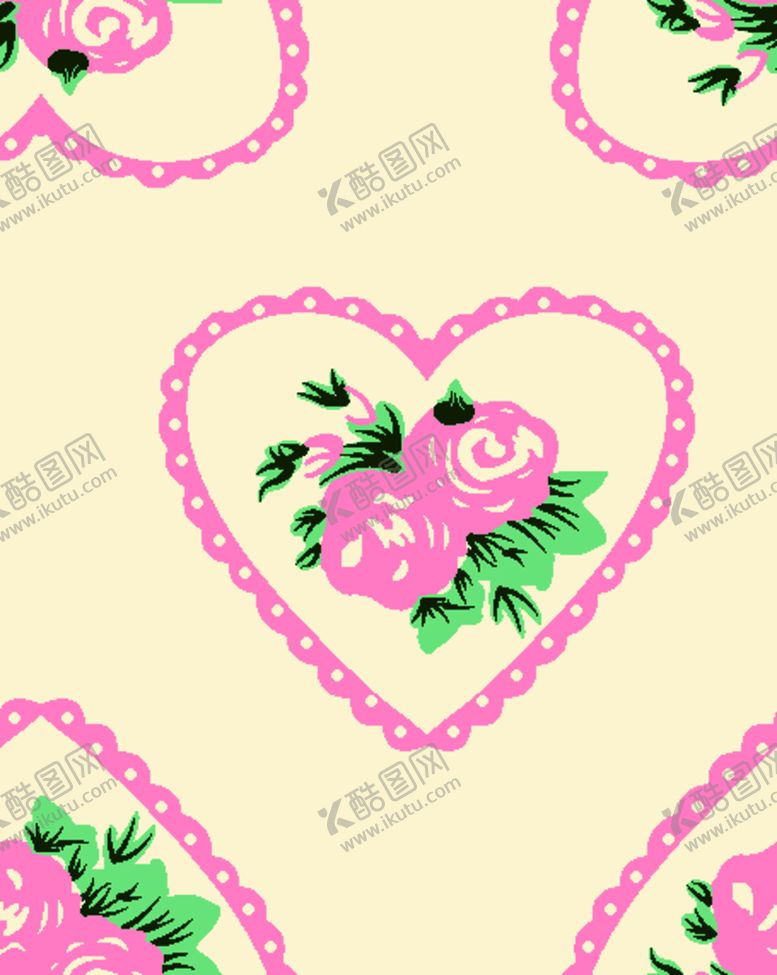 编号：35416209140027484682【酷图网】源文件下载-爱心小碎花花数码