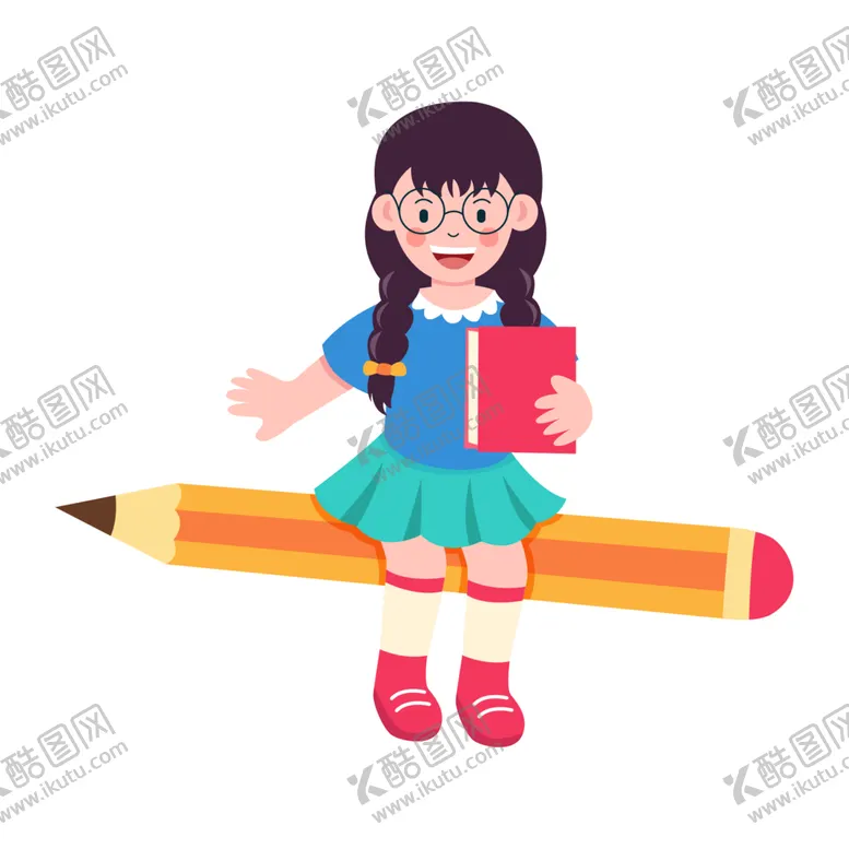 编号：44441002200301285859【酷图网】源文件下载-铅笔小孩