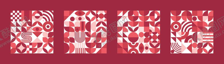 编号：18672804040846101160【酷图网】源文件下载-几何图案背景