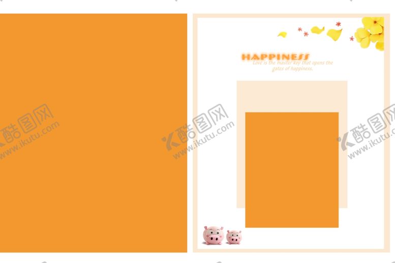 编号：14013309220123033779【酷图网】源文件下载-儿童宝宝生日照相册PSD模板