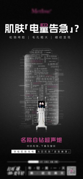 白钻超声炮海报