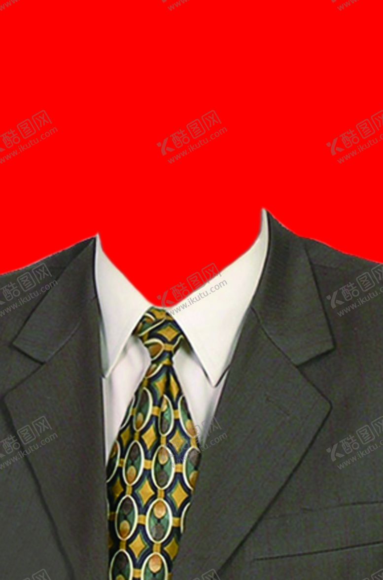 编号：21958706180552068335【酷图网】源文件下载-男士西装证件照