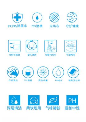 清洁布图标概述清洁布矢量图标