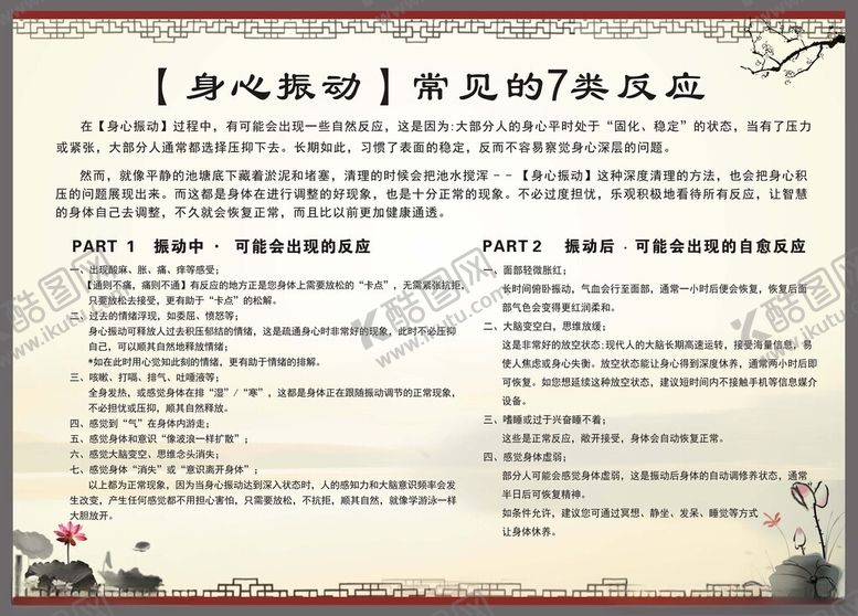 编号：46519602220513029161【酷图网】源文件下载-元振动常见的7类反应