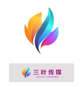 树叶元素logo