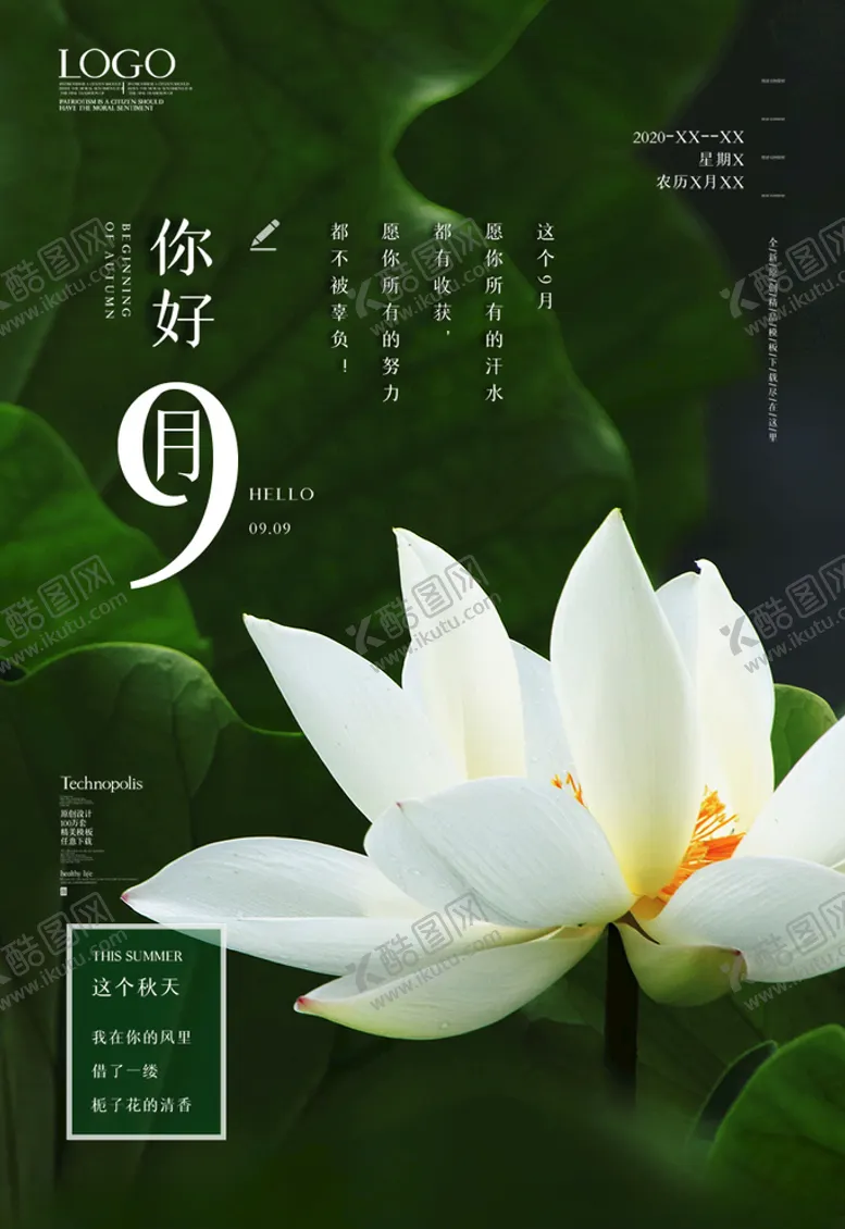 编号：88734006170706332651【酷图网】源文件下载-九月荷花