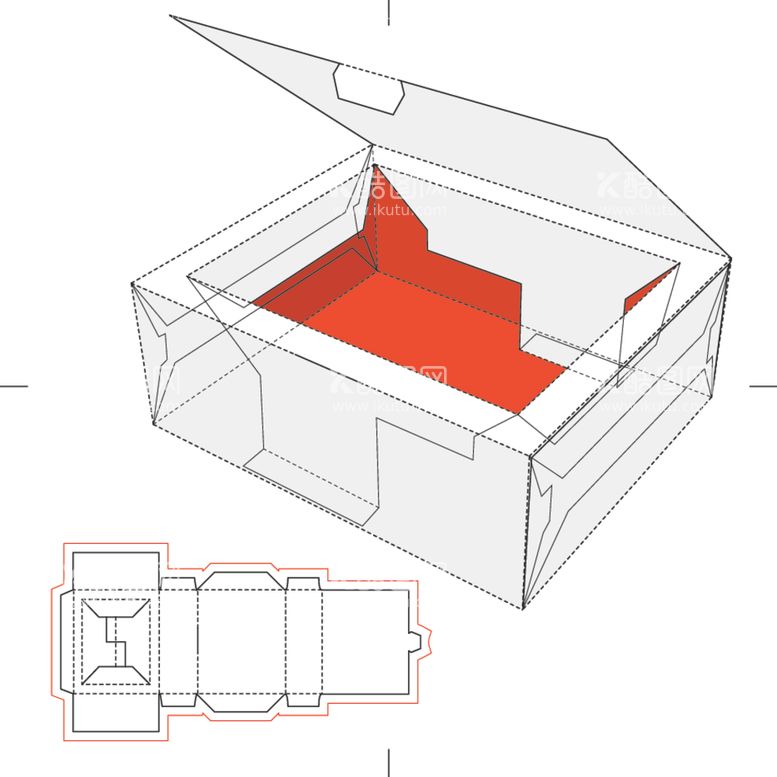编号：35250201162049339816【酷图网】源文件下载-包装盒立体展开图