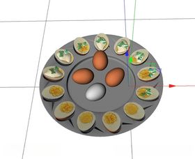 C4D模型蛋