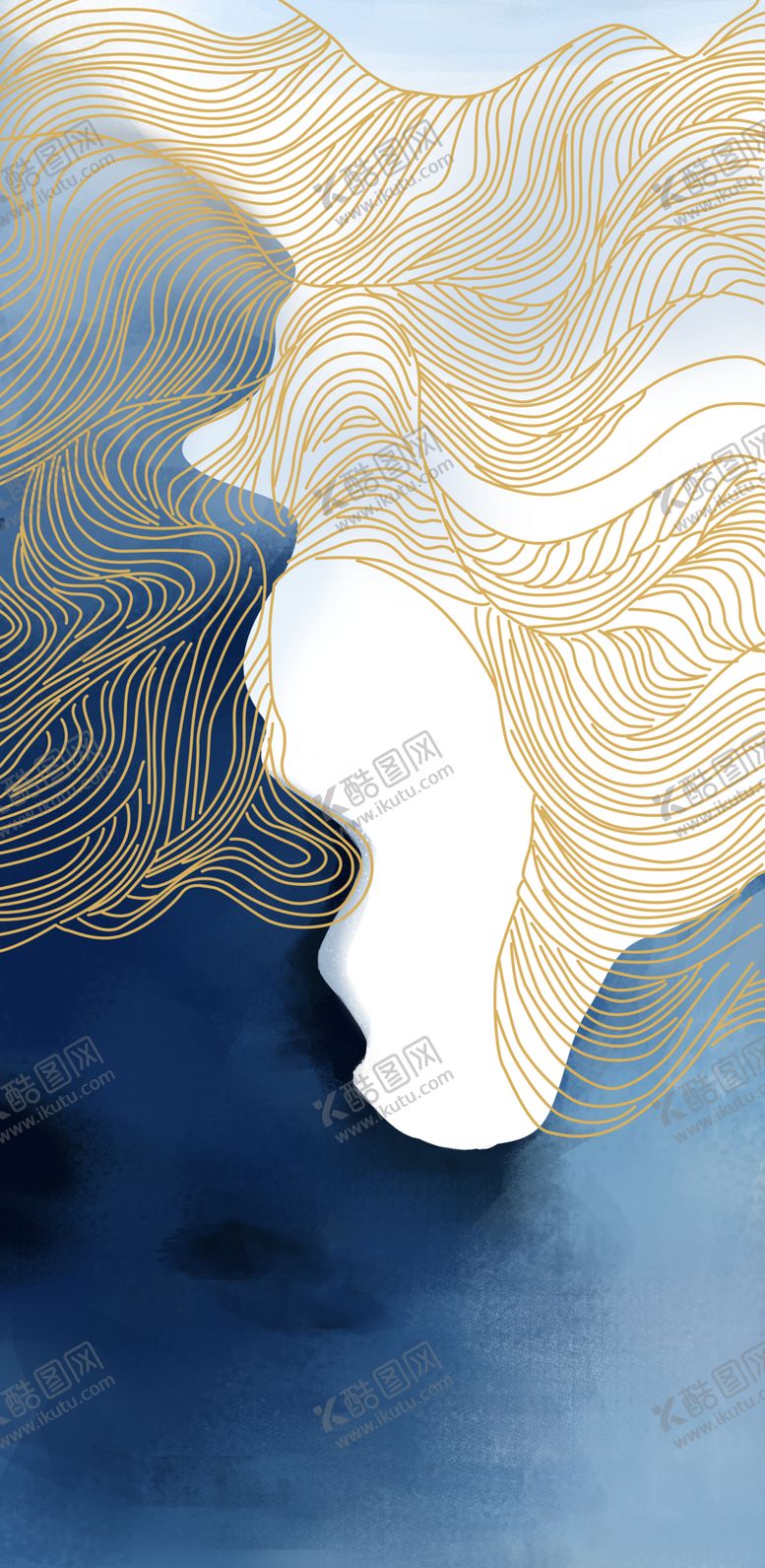 编号：19471806232316348957【酷图网】源文件下载-中国风新中式山水画