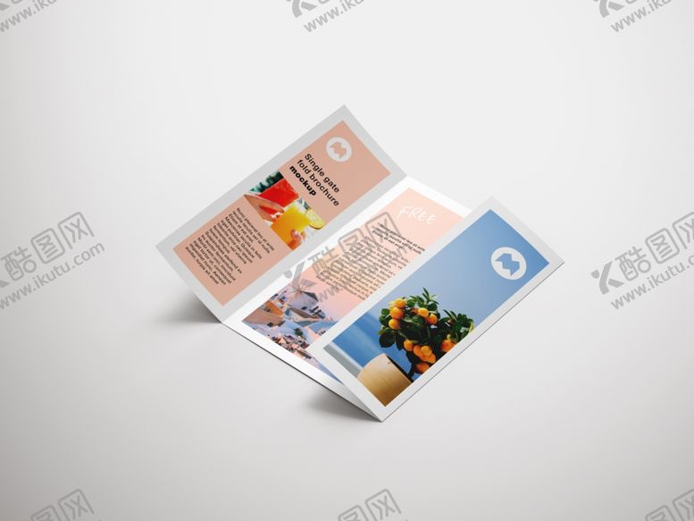 编号：35593910310437531351【酷图网】源文件下载-三折页宣传页样机