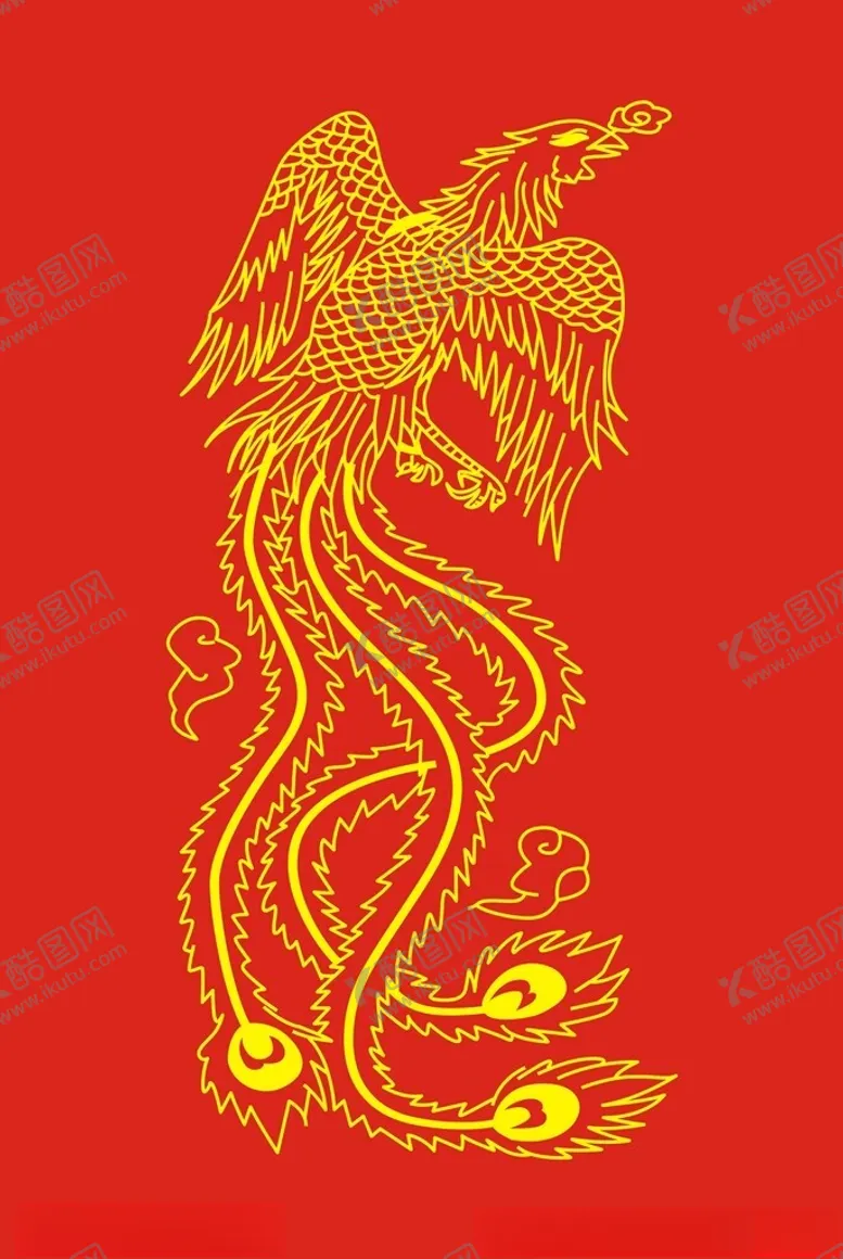 编号：38654501210539022095【酷图网】源文件下载-凤凰矢量图
