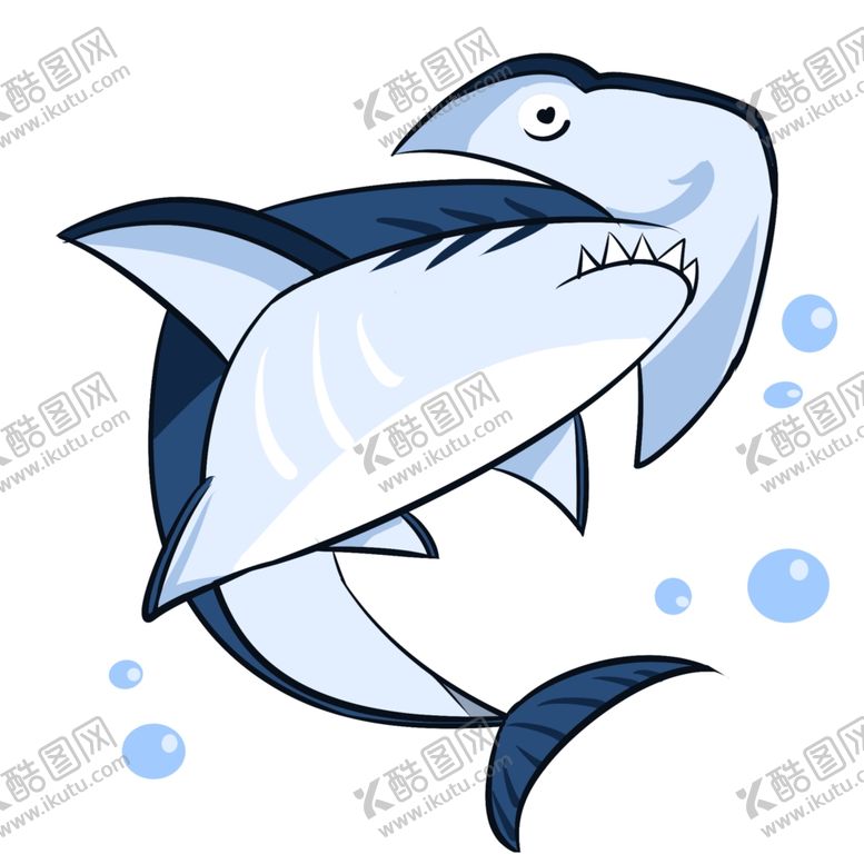 编号：89950909121727542329【酷图网】源文件下载-卡通鲨鱼
