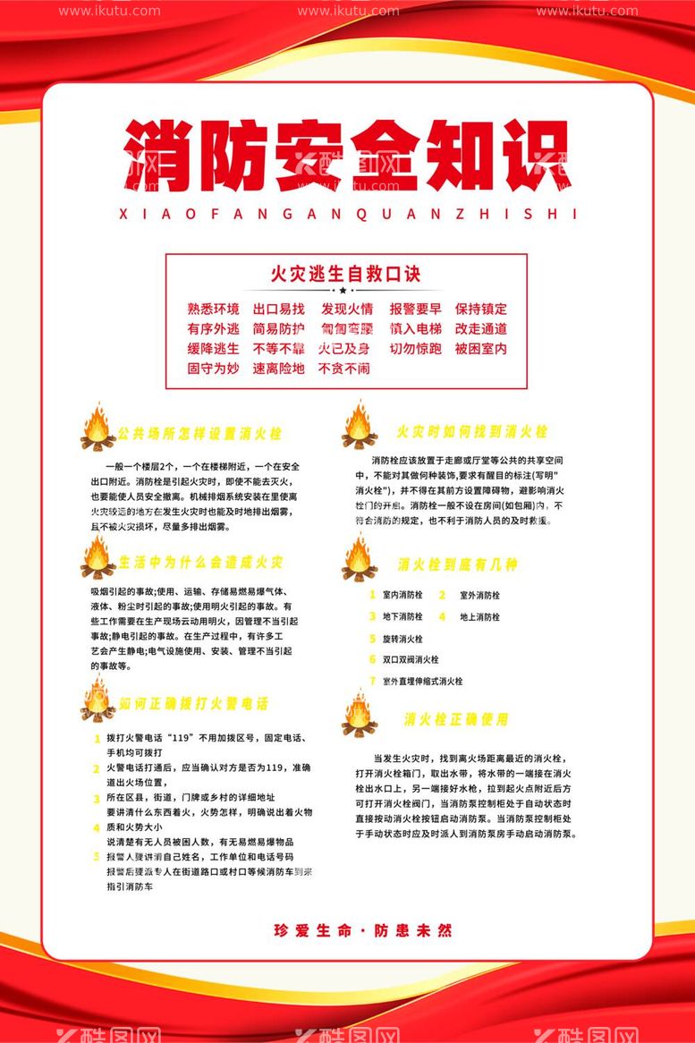 编号：19719412041820426074【酷图网】源文件下载-消防安全知识