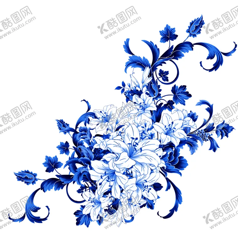 编号：43582306270529176960【酷图网】源文件下载-青花瓷素材