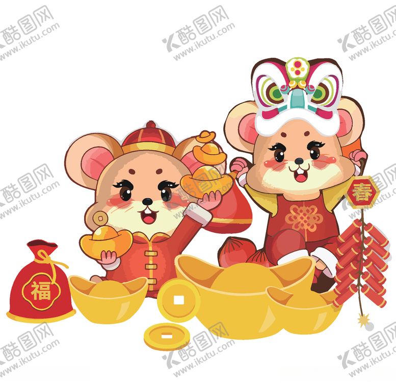 编号：99562210242305484155【酷图网】源文件下载-老鼠卡通