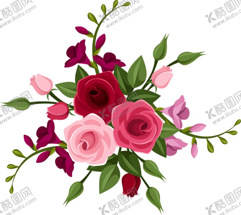 编号：33045310151442399067【酷图网】源文件下载-鲜花素材