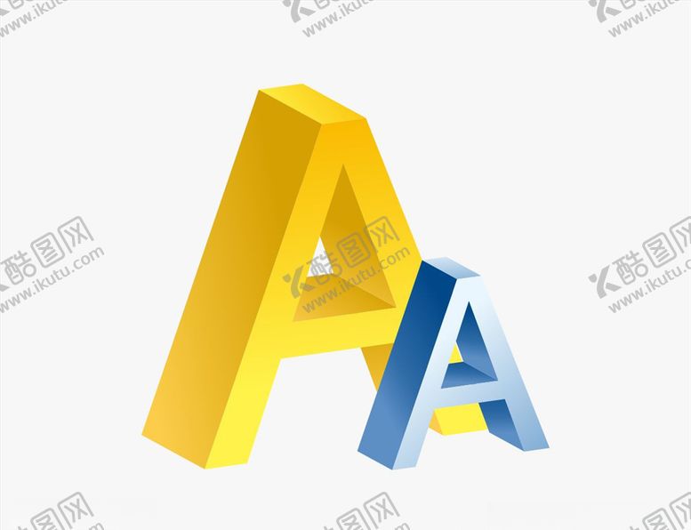 编号：76465509230947156151【酷图网】源文件下载-矢量文本AA