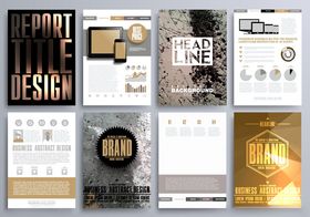 多样高端海报设计模板