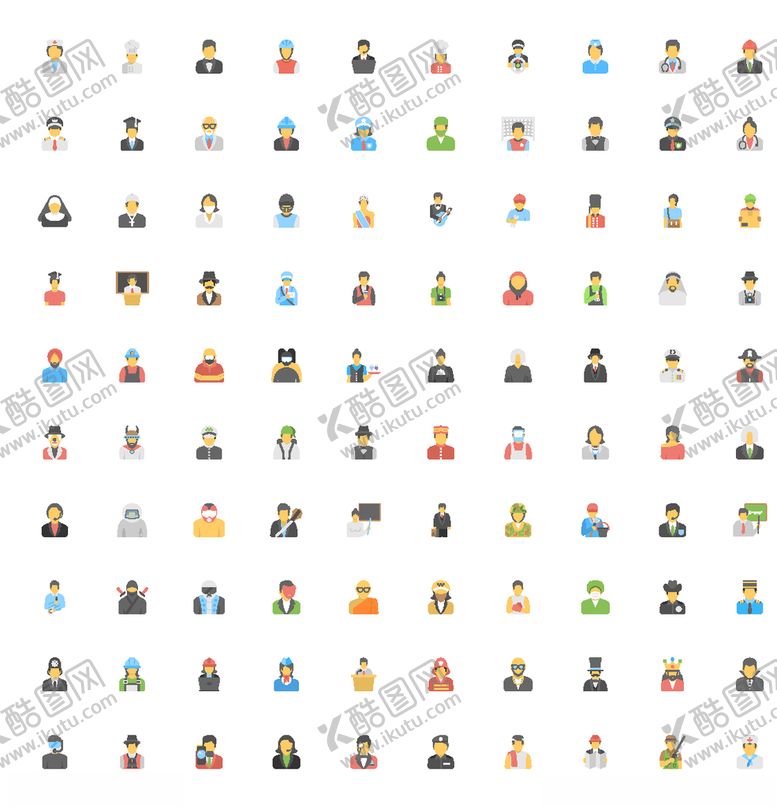 编号：30953309271509457633【酷图网】源文件下载-创意矢量精细化彩色图标元素