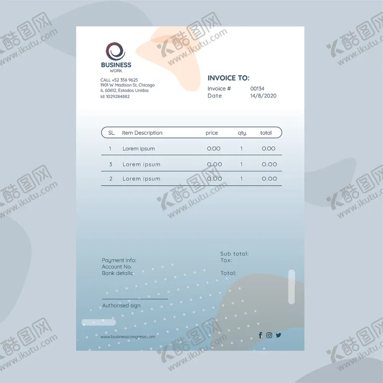 编号：77775707011335208418【酷图网】源文件下载-商业海报名片