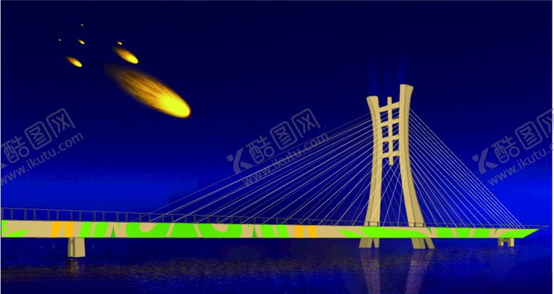 编号：47842809191208301455【酷图网】源文件下载-大桥跨海大桥手绘大桥矢量