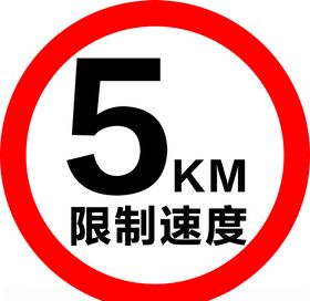 限速牌