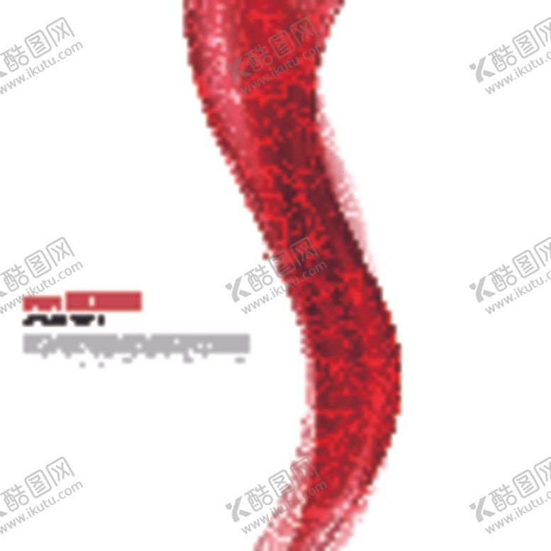 编号：62895307130455235827【酷图网】源文件下载-红色曲线装饰图案