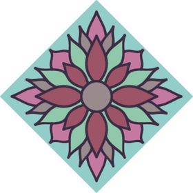 古典少数民族花纹底纹矢量