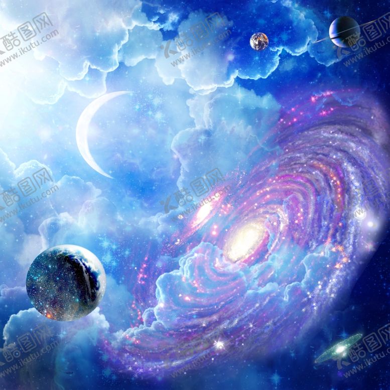 编号：88540509102112499968【酷图网】源文件下载-梦幻时空背景墙