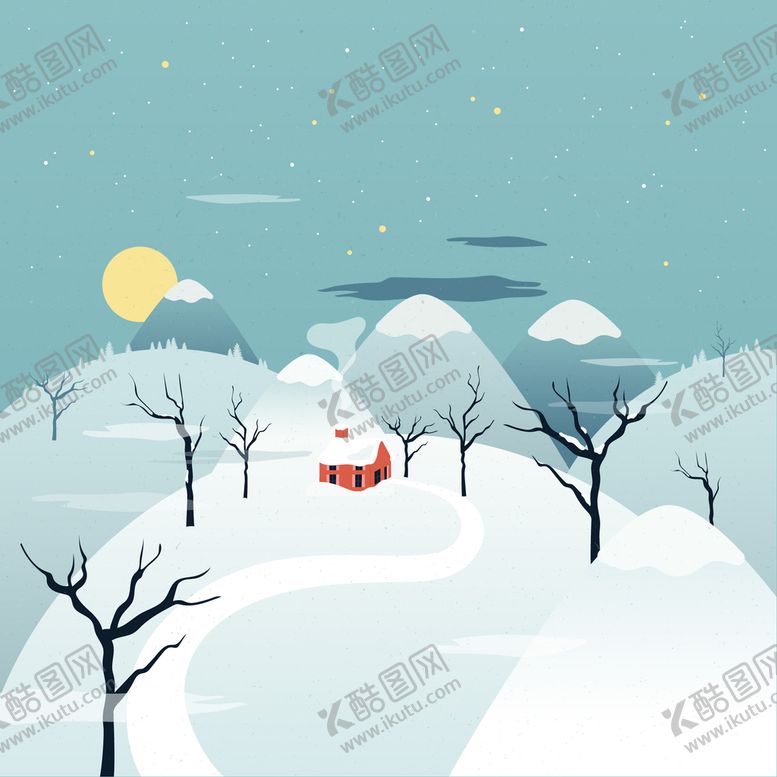 编号：56230910050558119507【酷图网】源文件下载-冬天背景