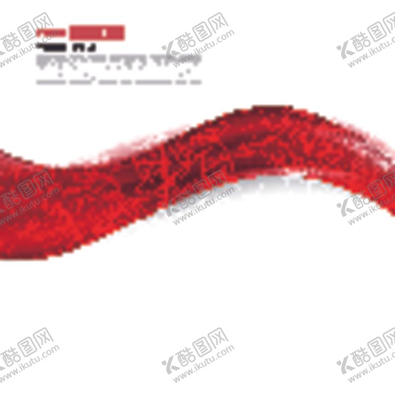 编号：83301610301532073631【酷图网】源文件下载-红色曲线装饰图案