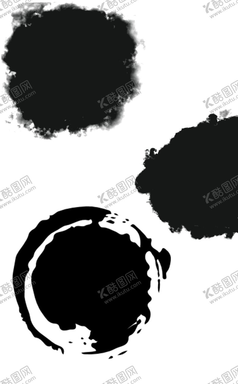 编号：73244012141255218699【酷图网】源文件下载-水墨画国风蒙版笔刷诗歌背景水墨