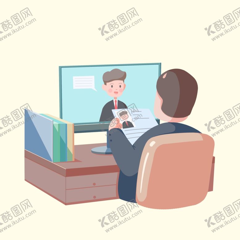 编号：52684207040947568244【酷图网】源文件下载-视频面试