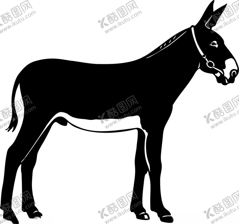 编号：81304202170500324213【酷图网】源文件下载-手绘毛驴