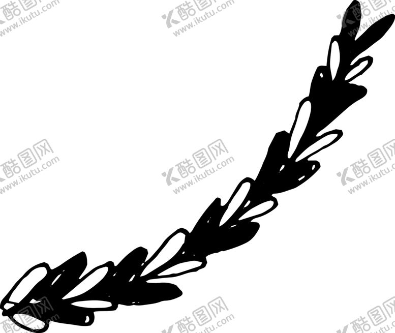 编号：86576407091230157908【酷图网】源文件下载-手绘植物枝干
