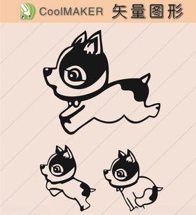 卡通画卡通素材矢量动物
