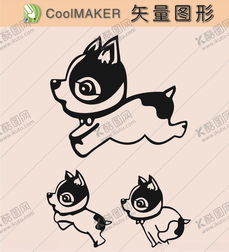 编号：52529010281603375466【酷图网】源文件下载-卡通画卡通素材矢量动物