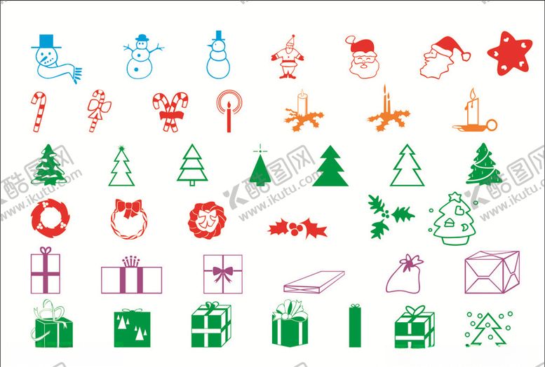 编号：80090010021105412578【酷图网】源文件下载-圣诞素材