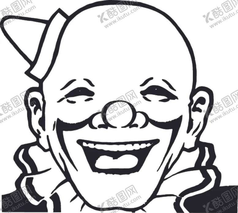 编号：82379904300335134623【酷图网】源文件下载-手绘小丑插画
