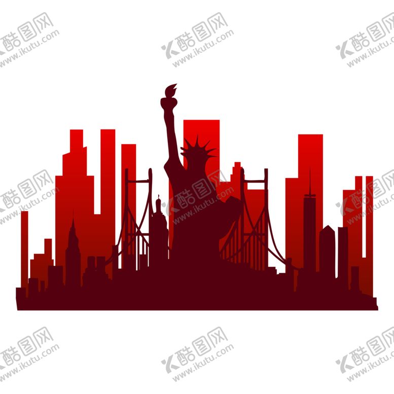 编号：69185110171530148583【酷图网】源文件下载-城市剪影