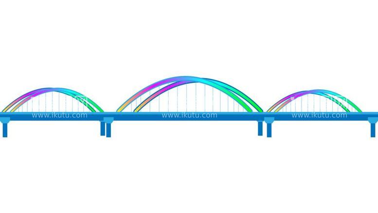 编号：78027512022311049827【酷图网】源文件下载-解放大桥 广州城市建筑