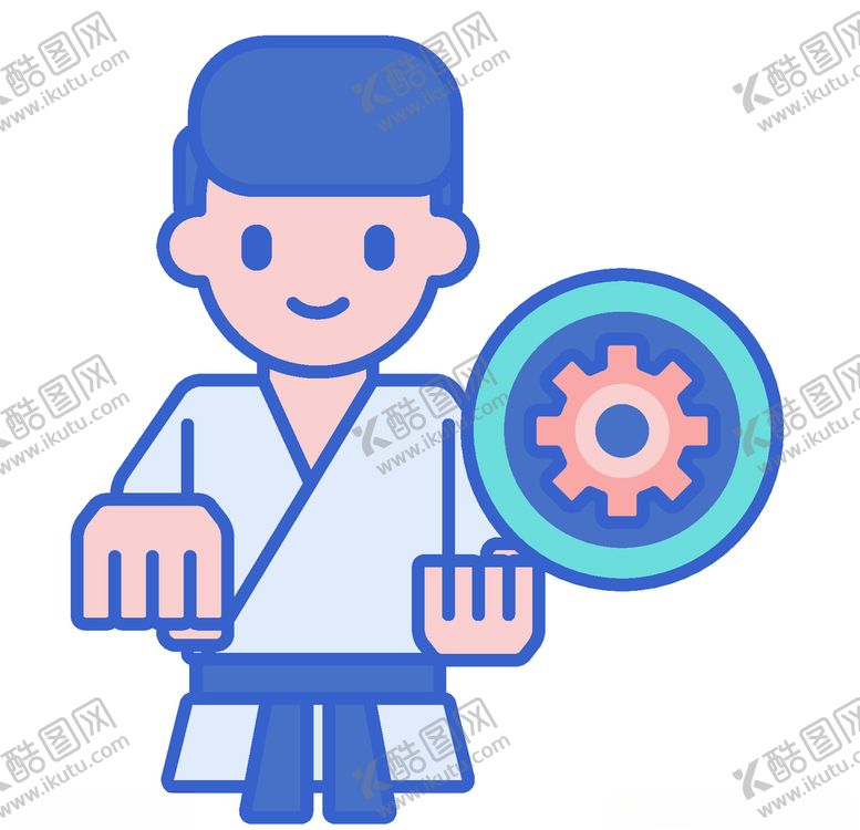 编号：63556909300452536050【酷图网】源文件下载-武术图标