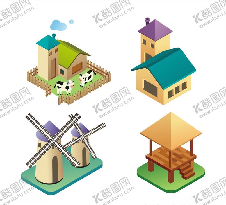 编号：82023909160621109606【酷图网】源文件下载-矢量房子