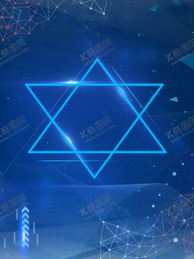 编号：74376105091513214624【酷图网】源文件下载-蓝色科技背景