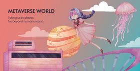 多样卡通人物场景插画图片