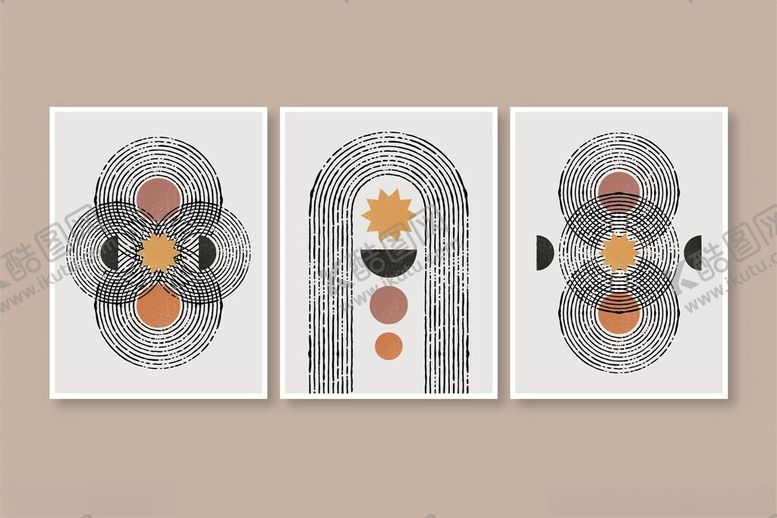 编号：57349904050348316483【酷图网】源文件下载-抽象装饰画