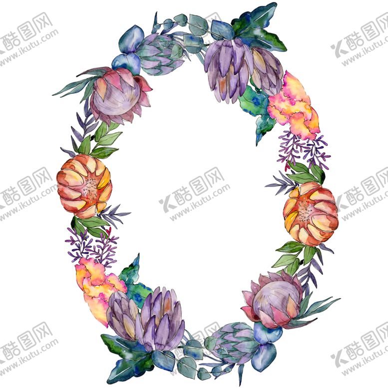 编号：94428107041100035790【酷图网】源文件下载-植物边框