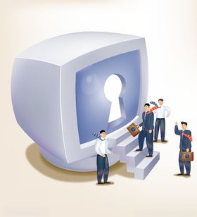 商务人物漫画动画动漫壁纸