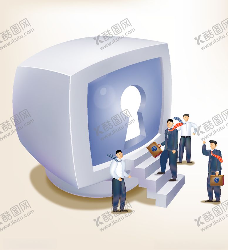 编号：99353507132352041091【酷图网】源文件下载-商务人物漫画动画动漫壁纸