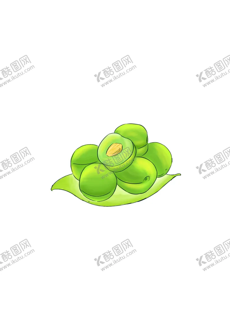 编号：87877902131604157301【酷图网】源文件下载-手绘青梅